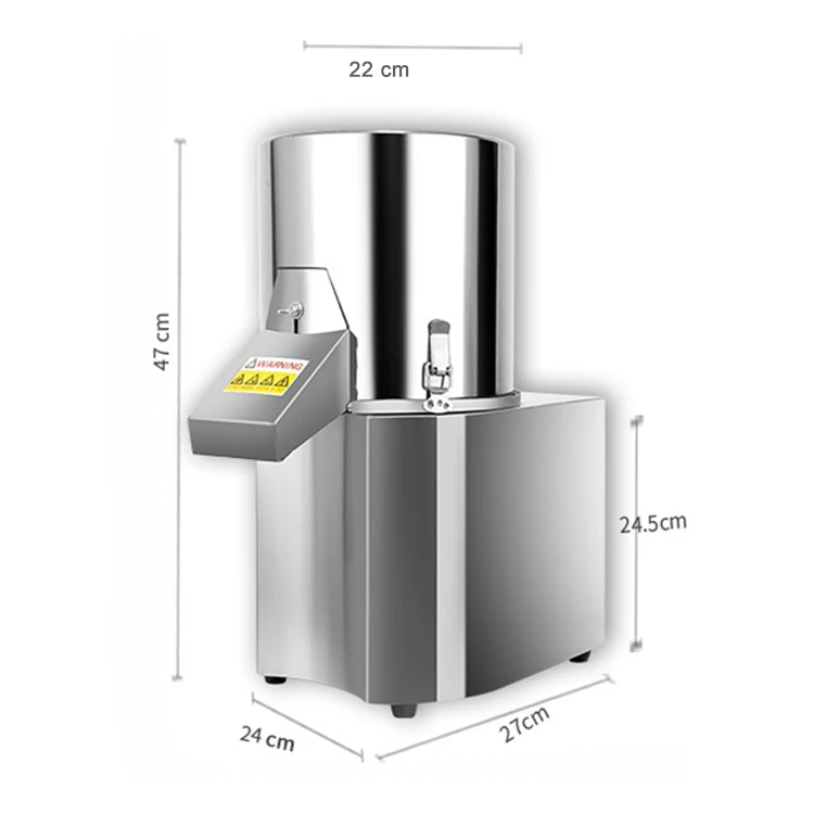 يستخدم مطعمًا منزليًا صغيرًا ماكينة تقطيع الفواكه والخضروات الكهربائية متعددة الوظائف #2