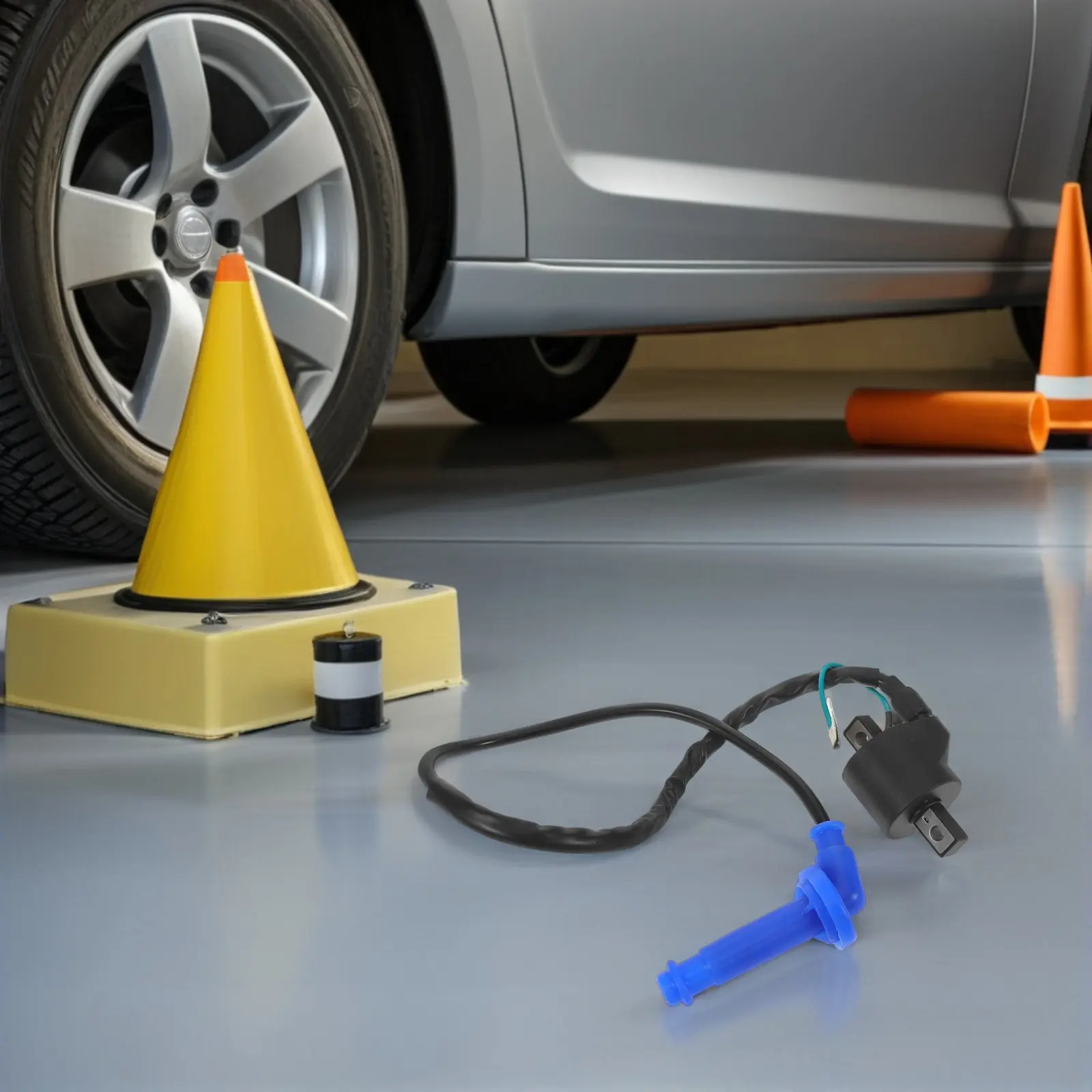 High Compatibility Car Ignition Coil Wire Cap Replacement Kit Spark Plug Ignition Coil Repair High Voltage Wire Durable Wear