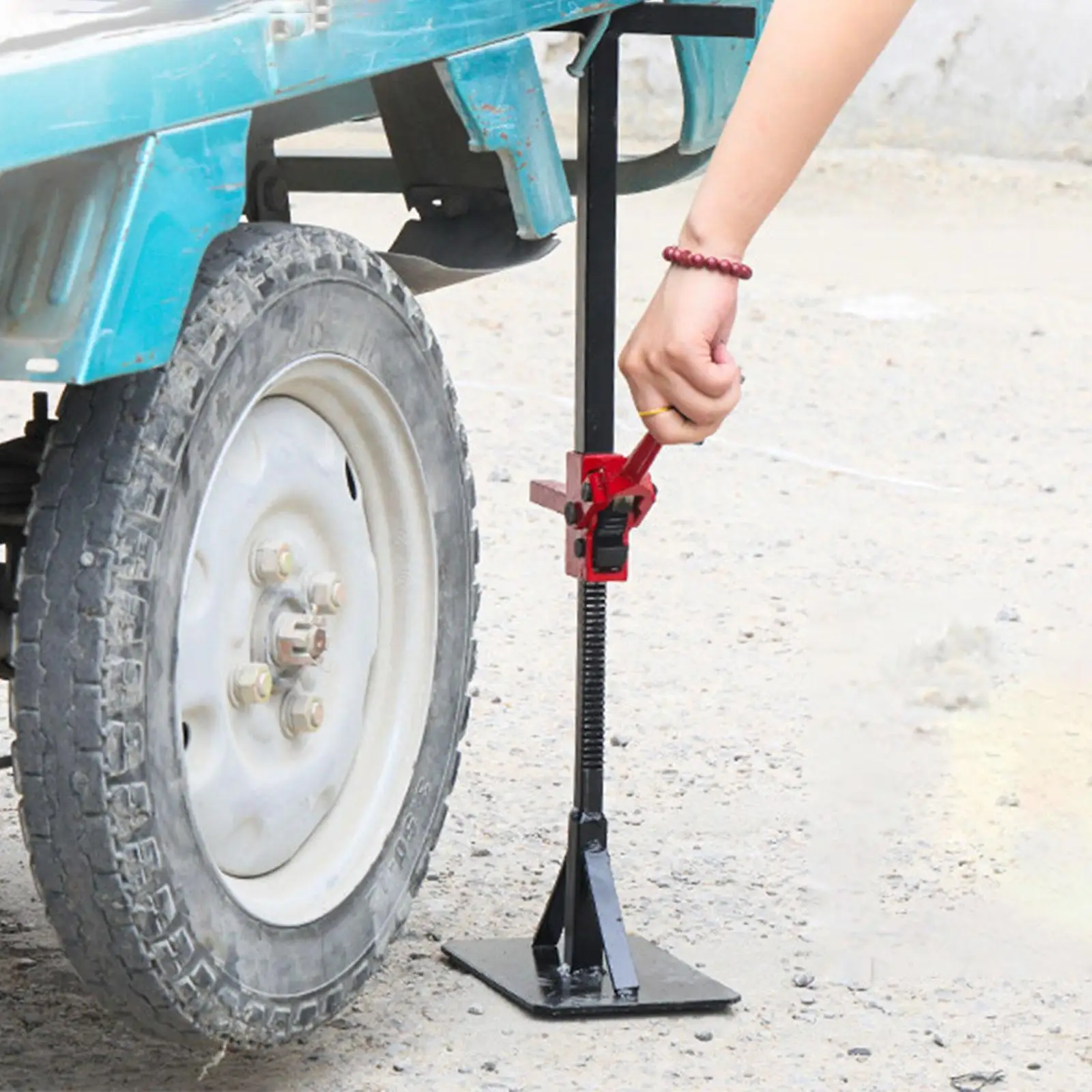 

Durable Motorcycle Repair Lift Stand Adjustable Steel Maintenance Holder for Shop or Home Use