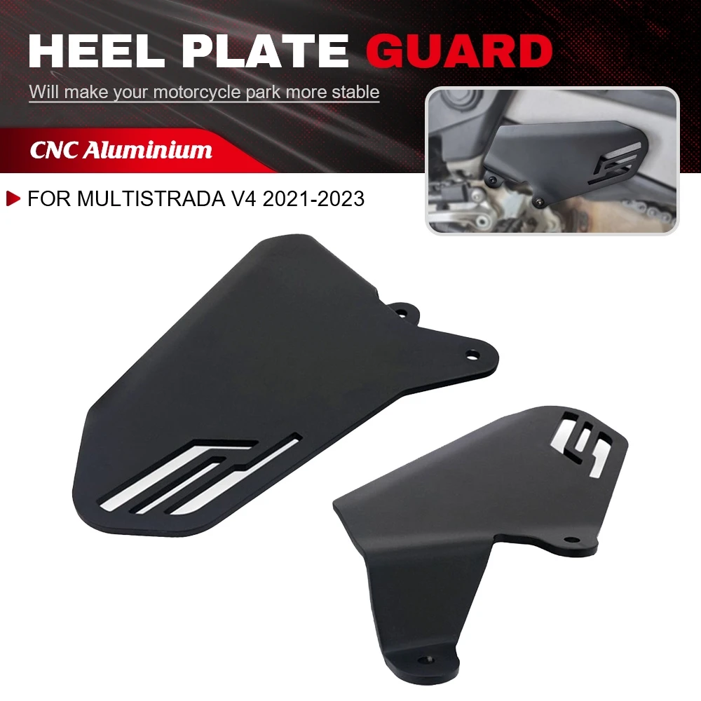 

For DUCATI MULTISTRADA V4 2021-2023 Pikes Peak V4S TRAVEL RADAR V4S RADAR FULL PERFORMANCE SPORT Motorcycle Heel Plate Guard