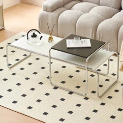 Unique Aesthetic Coffee Table Luxury Cute Italian Organizer Designer Modern Side Table Center Couchtisch Lounge Suite Furniture