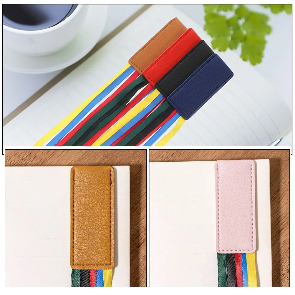 8 Pcs Bookmark Ribbon Ribbons for Crafts Page Markers Bookmarks Student Men