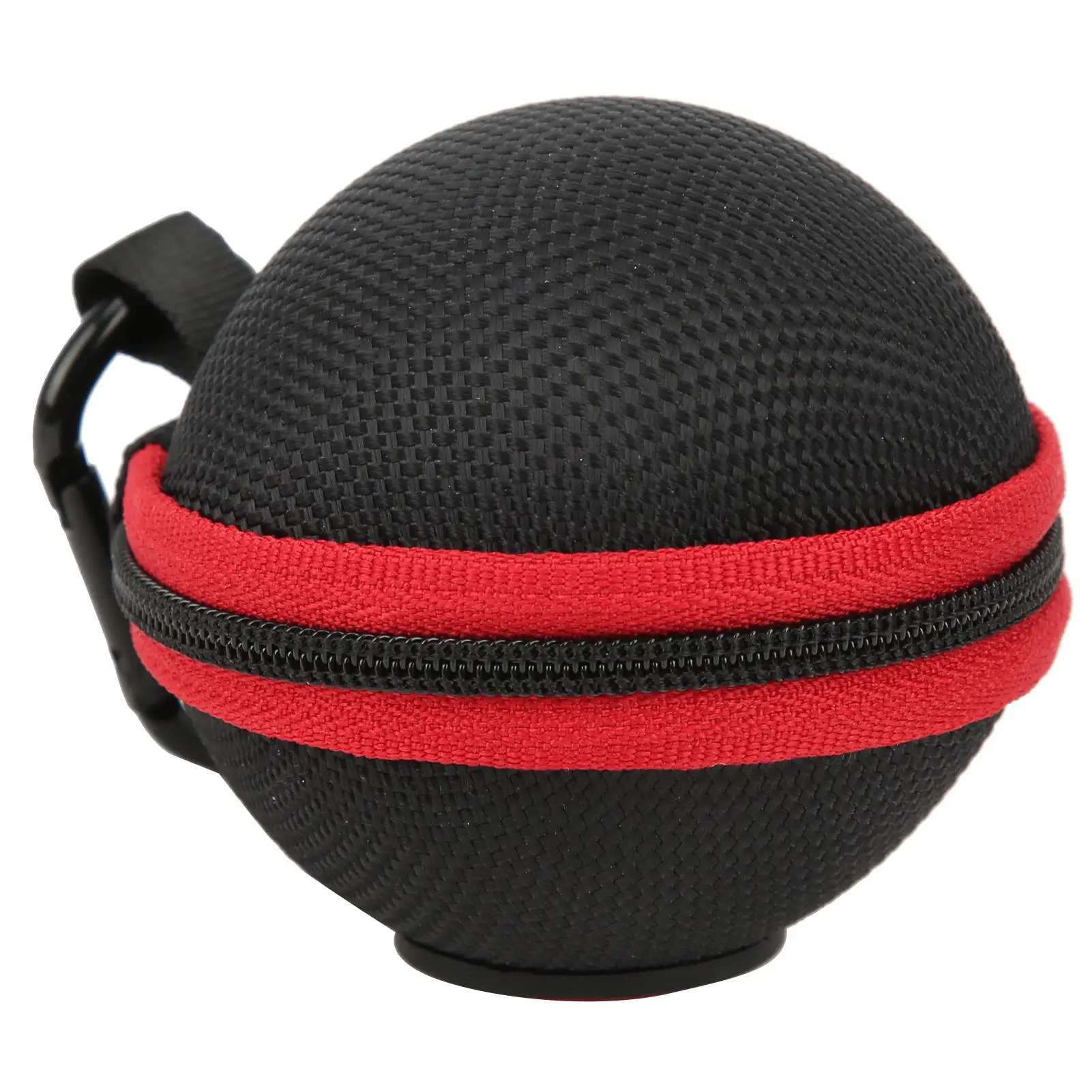 Clip-On Billiard Cue Ball Holder Storage Case with Aluminum Buckle - Training Circle Bag