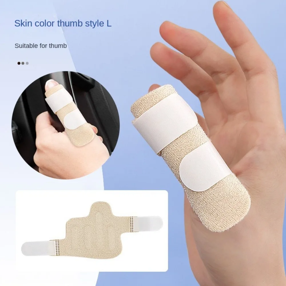 Finger Splint, Fix Strap Protector Thumb Injury Finger Correction Brace, Comfortable Finger Joint Support Finger Care Tools