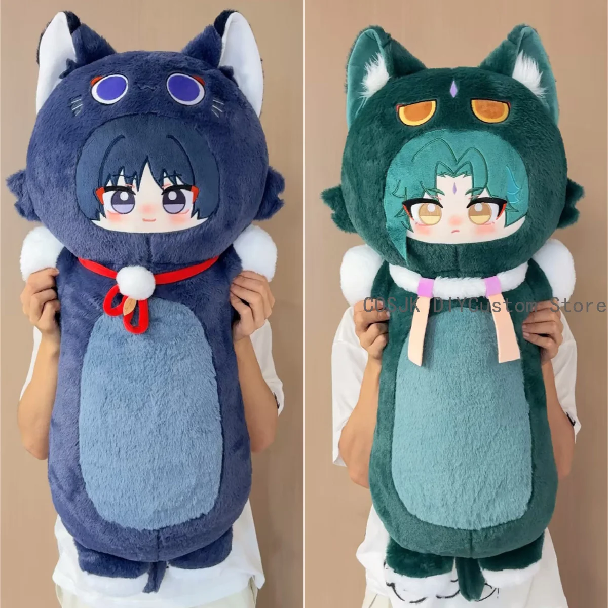 coussin-de-poupee-en-coton-motif-chat-de-cosplay-xiao-balladeer-du-jeu-genshin-impact-poupee-de-dessin-anime-coussin-dakimakura-cadeau-de-noel