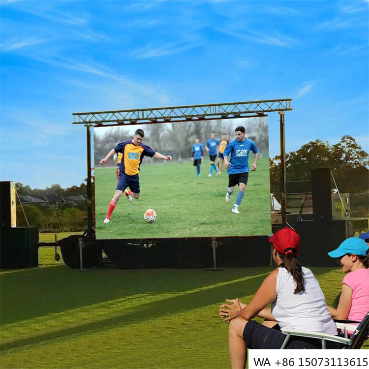 Outdoor P5.95 LED Rental Screen - Waterproof High Brightness Stage Background for Live Performances