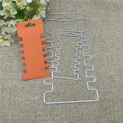 Card head background craft Frame card dies metal die decoration for scrapbook punching card cutting DIY process edge cutting