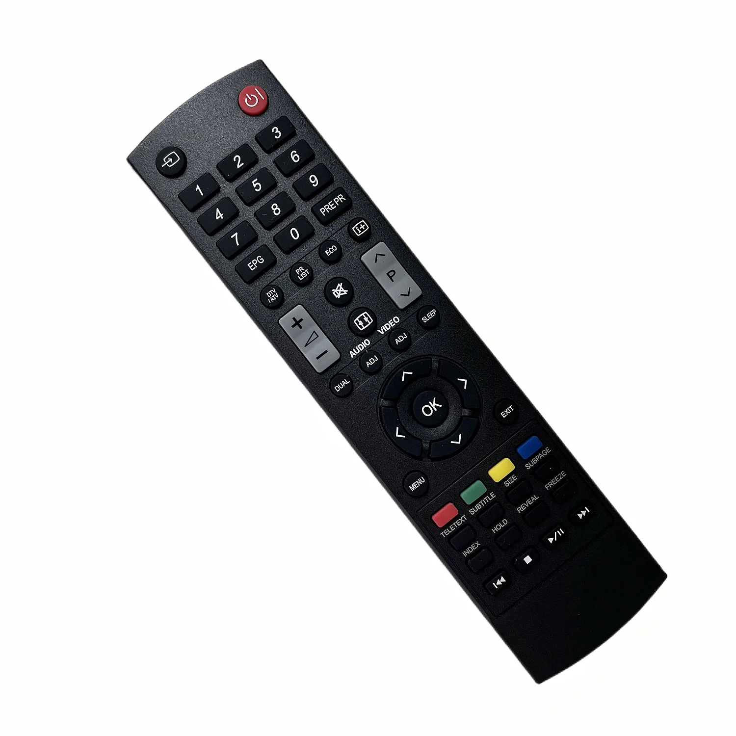 Controle remoto apto para Sharp Audio e Video TV, LC-32LS510, LC-46LE620U, LC-15A2U
