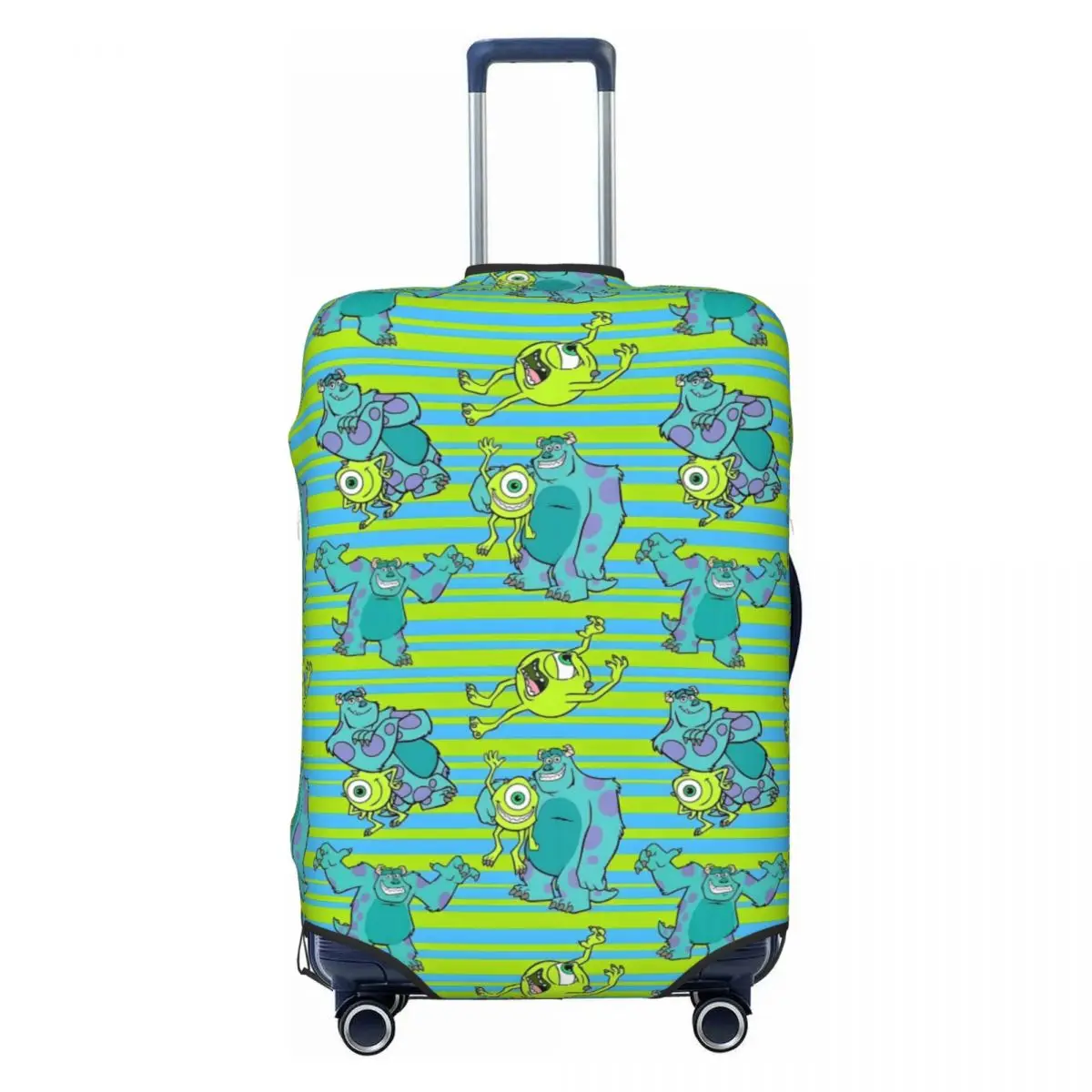 

Custom Monsters University Cartoon Suitcase Cover Dust Proof Comic Luggage Protective Covers for 18-32 inch