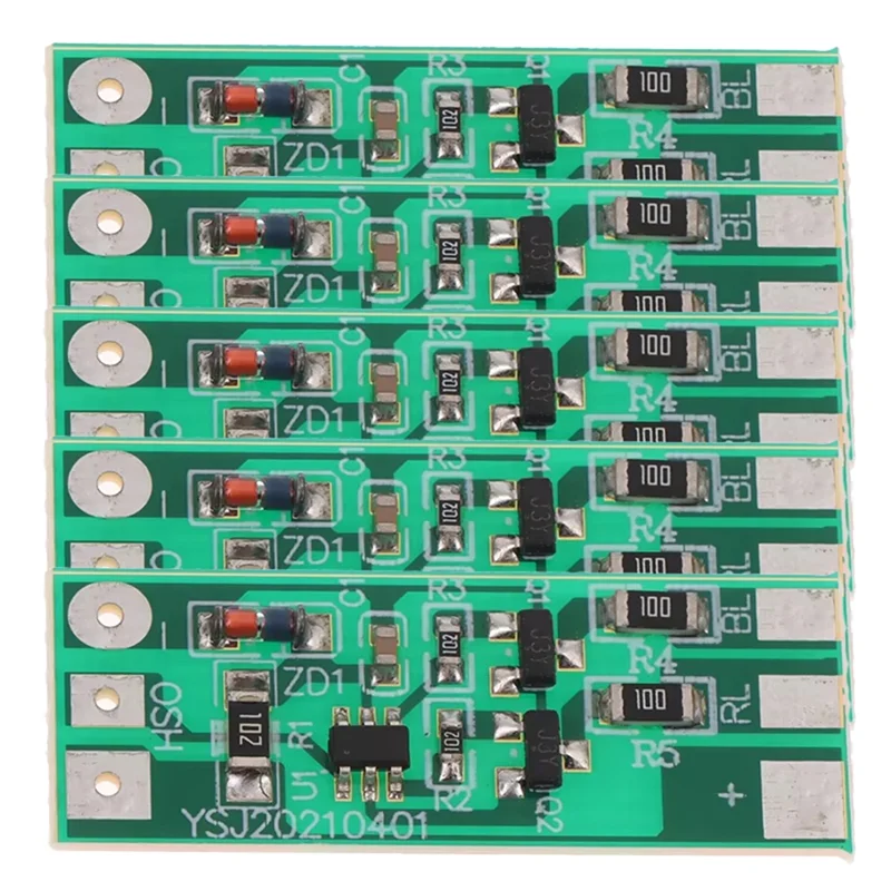 B37B-3-12V Flashing LED Light Module Red Blue Two-Color Pair Flashing For Electric Vehicle Safety Light