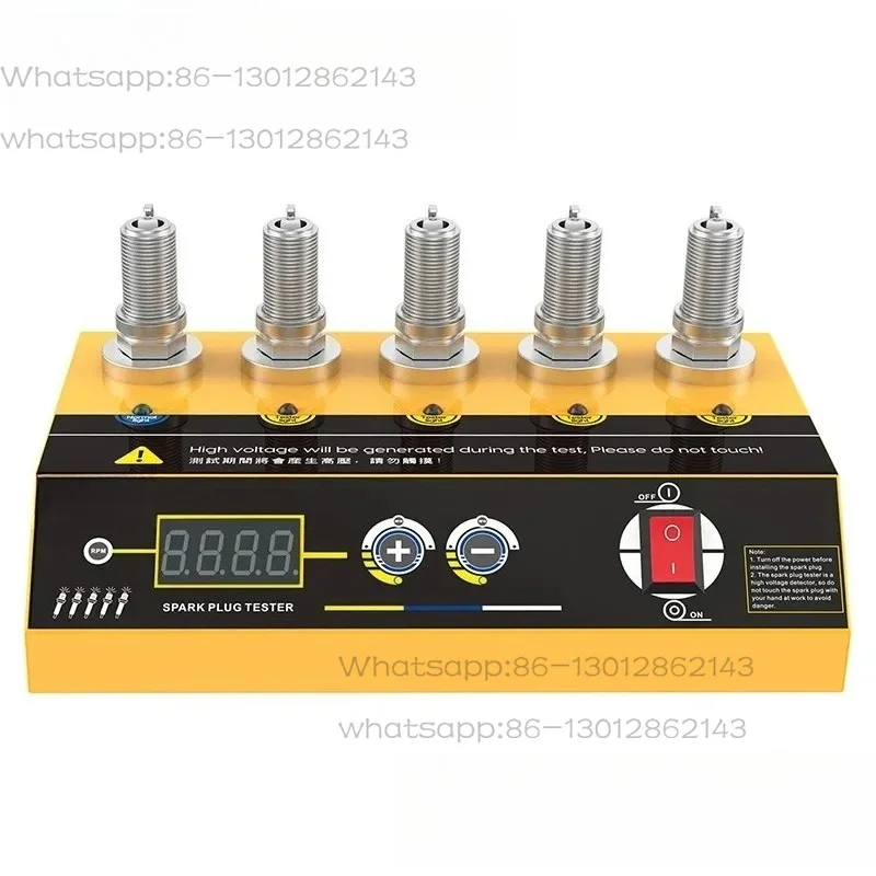 Spark Plug Detector, Five Hole Nozzle High-pressure Ignition System, Test Bench for Automotive Spark Plugs