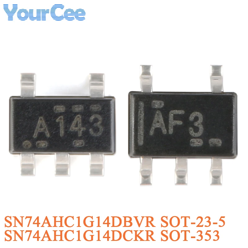 50pcs/20pcs SN74AHC1G14DCK SN74AHC1G14DCKR SOT-353 SN74AHC1G14DBVR SOT-23-5 Single Schmitt Trigger Inverter Gate Logic Chip