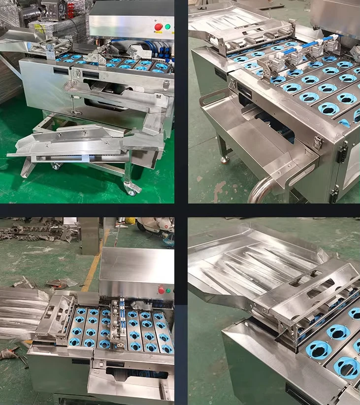 Bild 5: Automatische Eiweiß-Eigelb-Trennmaschine mit Eierschläger