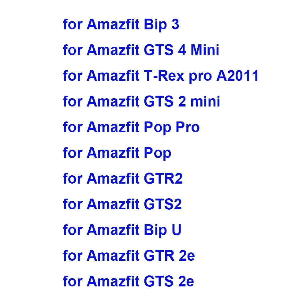 Caricabatterie da 1m per Amazfit Bip 3 /Bip 3 Pro/GTS 4 Mini/ Bip U Pro/GTS 2/ GTR 2/ GTS2 Mini/ GTS 2e/ T-Rex Pro ricarica del cavo magnetico