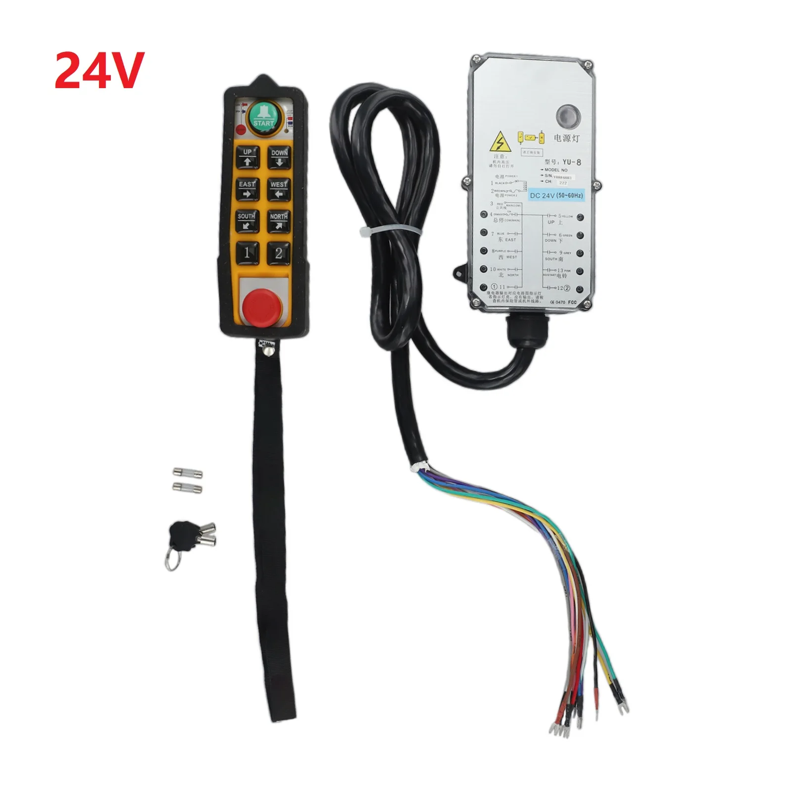 telecomando-wireless-800mhz-per-attrezzature-di-sollevamento-compatibile-con-gru-macchinari-minerari-sistemi-cnc-e-pompe-per-calcestruzzo