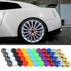 20Pcs 17/19/21mm New Car Wheel Nut Bolt Head Cover Cap Protective Bolt Caps Exterior Decoration Protecting Bolt Rims Screws Plug