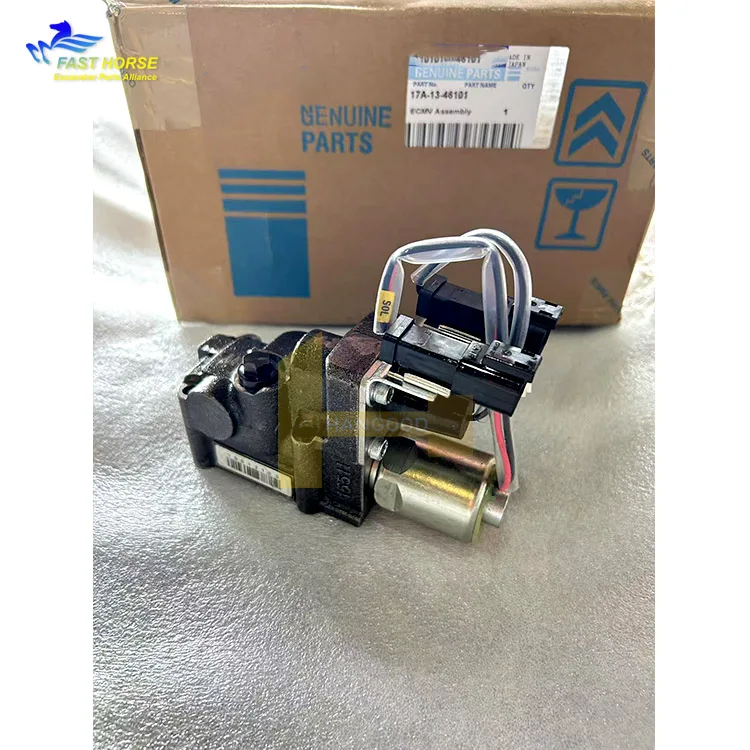 Hangood لقطع غيار الحفارات ECMV ASSY 17A-13-46101 صمام جزء المحرك Assy D155AXI-8 قطع غيار ماكينات البناء #4