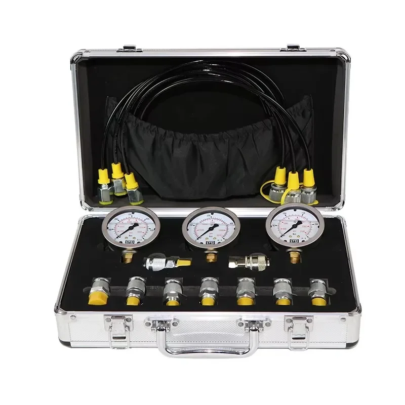 5 Gauges Pressure measurement tool, DMASS 5 Gauge Hydraulic Pressure Gauges set