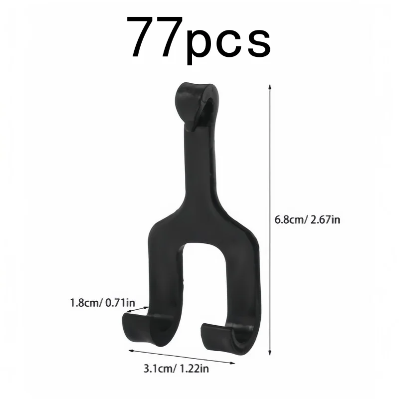 77 pcs Vine Support Hooks, Prevent Breakage, for Watermelon, Cantaloupe and Honeydew Vines, Easy Install