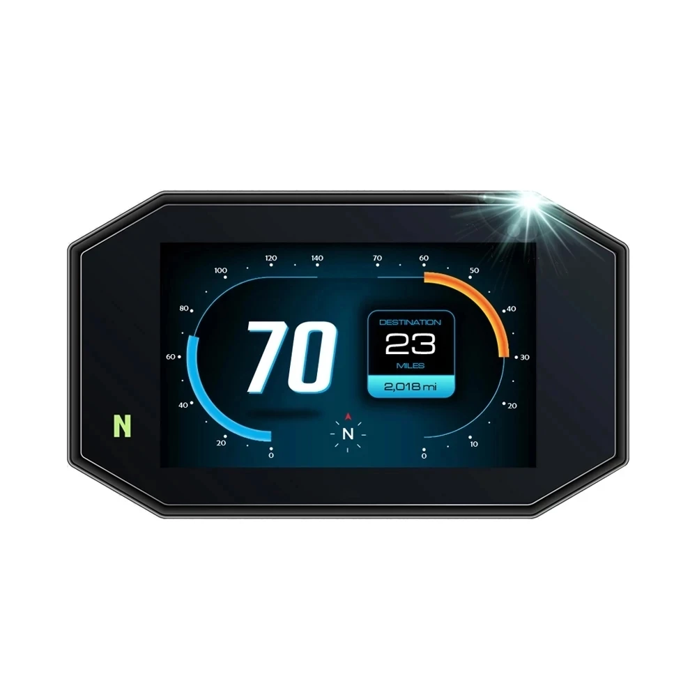 ฟิล์มกันรอยหน้าจอ TPU สำหรับรถมอเตอร์ไซค์ CFMOTO 800 MT-X 800MTX ฟิล์มป้องกันหน้าจอ LCD TFT สำหรับ 800MTX อุปกรณ์เสริม
