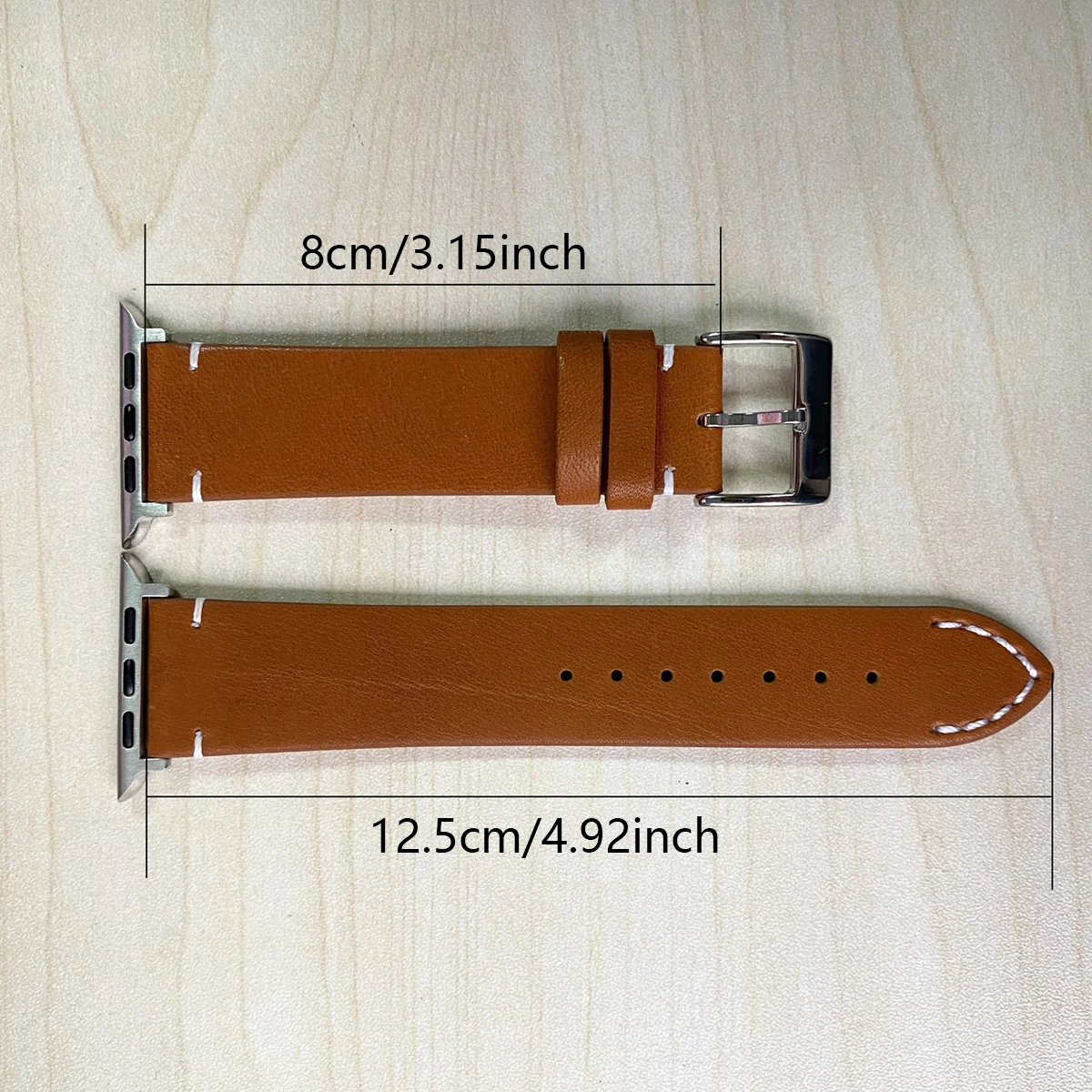 Genuine Leather Watchband For IWatch Watch Straps For Apple Watch Ultra 9 8 7 6 5 4 3 SE Bracelet 49mm 45/44/42mm 41/40/38mm