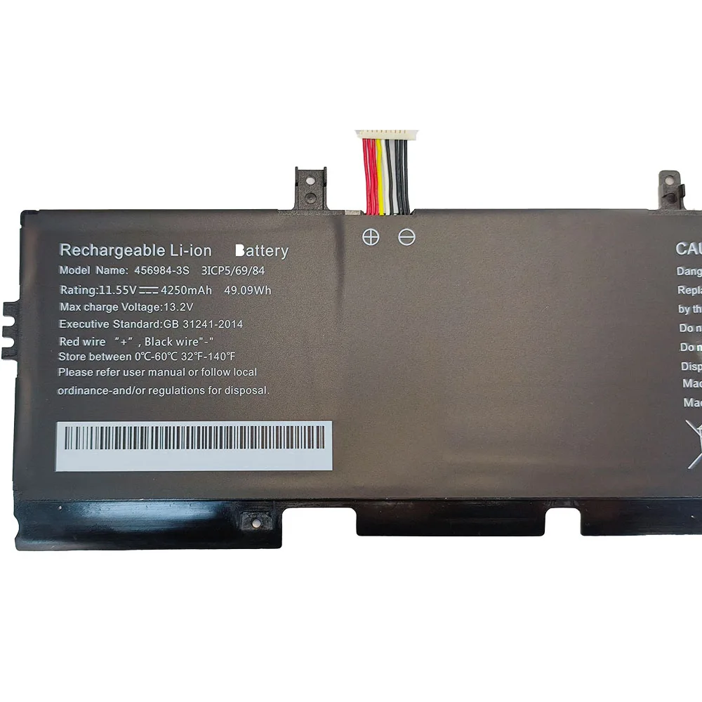 456984-3S 635984-3S 11.55V 49.09Wh 4250mAh Laptop Battery For Hasee Elegance X4-2021 a5h X4-2020G1 Series