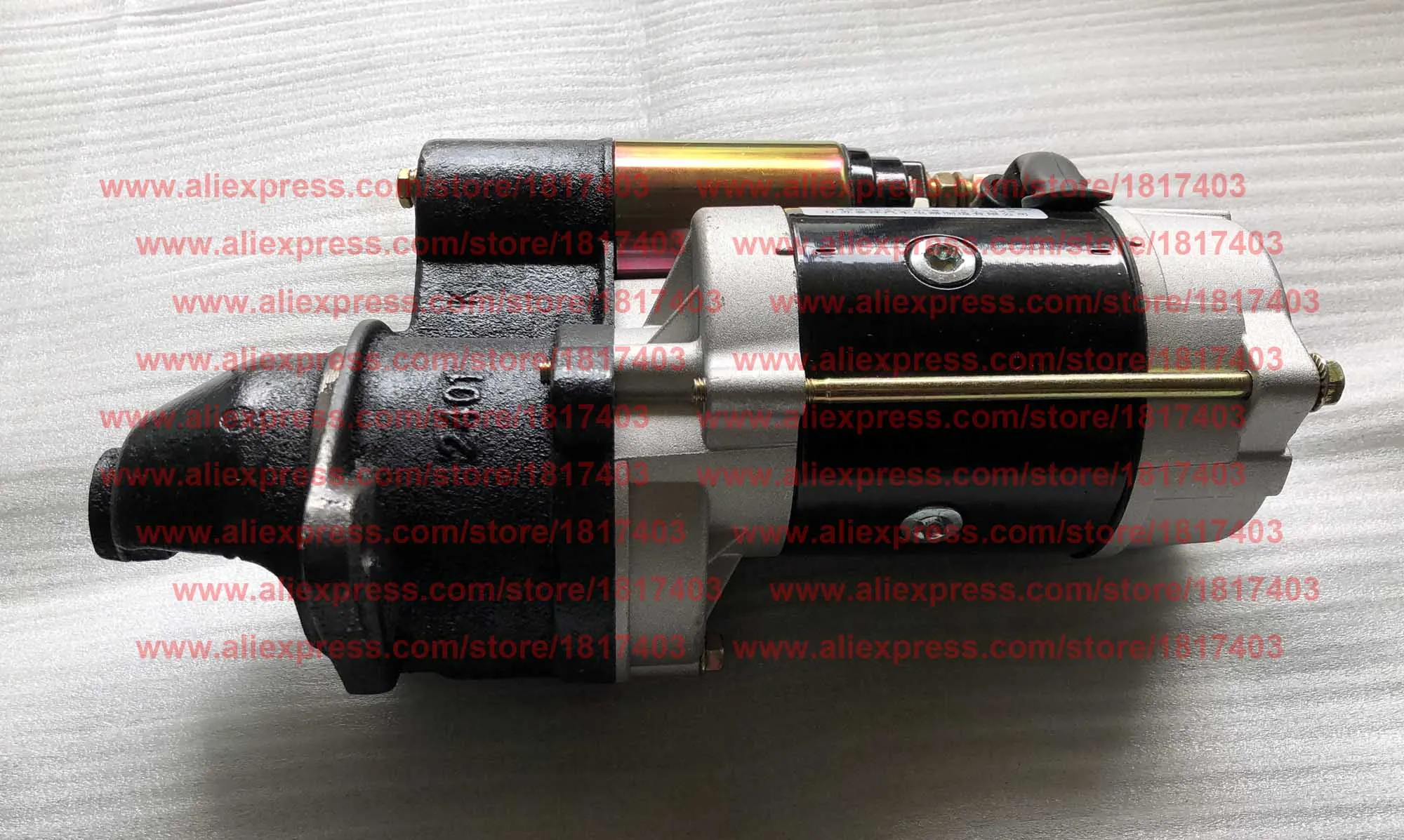 Hubei Shenniu Bison Starter motor, Hubei Shenniu Bison SN250 / SN254 Tractors, Hubei 295T engine