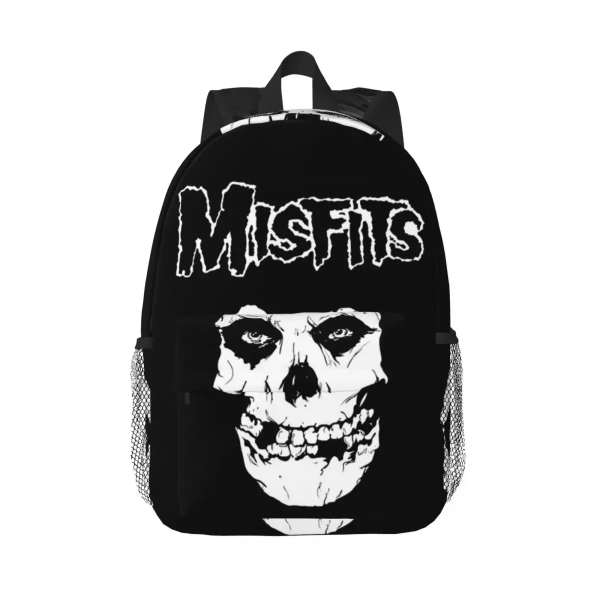 

Рюкзак Misfits для подростков, модные детские школьные ранцы с черепом, рюкзак для ноутбука, вместительная сумка на плечо