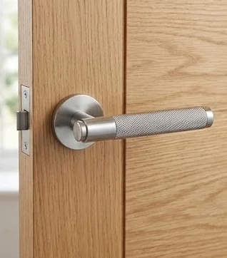 الدقة مخرش سبائك الزنك مقابض الأبواب مكافحة الصدأ النار مقبض الباب رافعة مقبض لغرفة النوم الحمام الأجهزة المنزلية