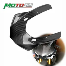 100% Real Carbon Fiber Front Nose Fairing Panels Motorcycle shell Protection For YAMAHA YZF R1 2015 2016 2017 2018