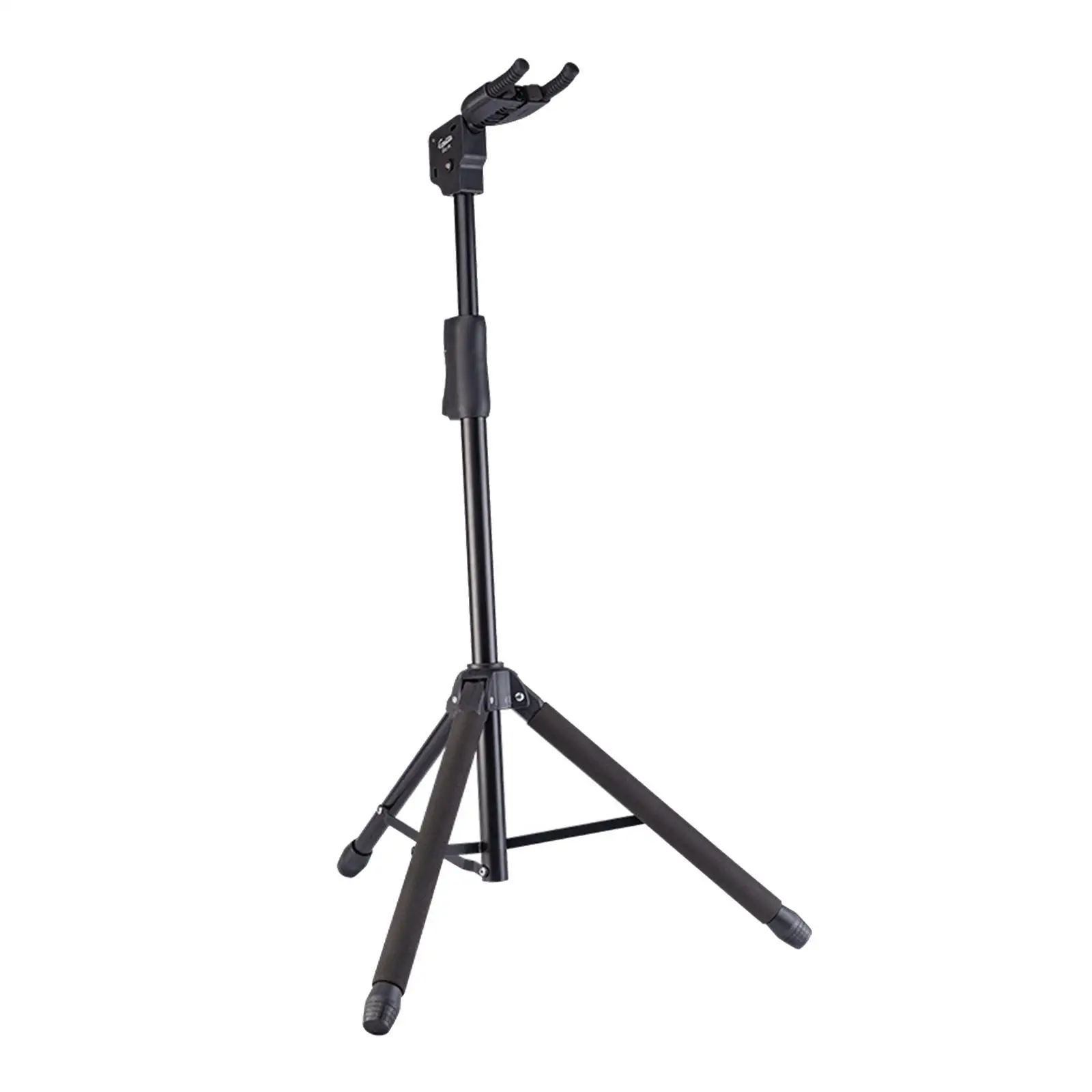 

Tripod Guitar Stand Concert Foldable Multipurpose Nonslip Electric Guitar Holder for Music Room School Home Studio Music Store