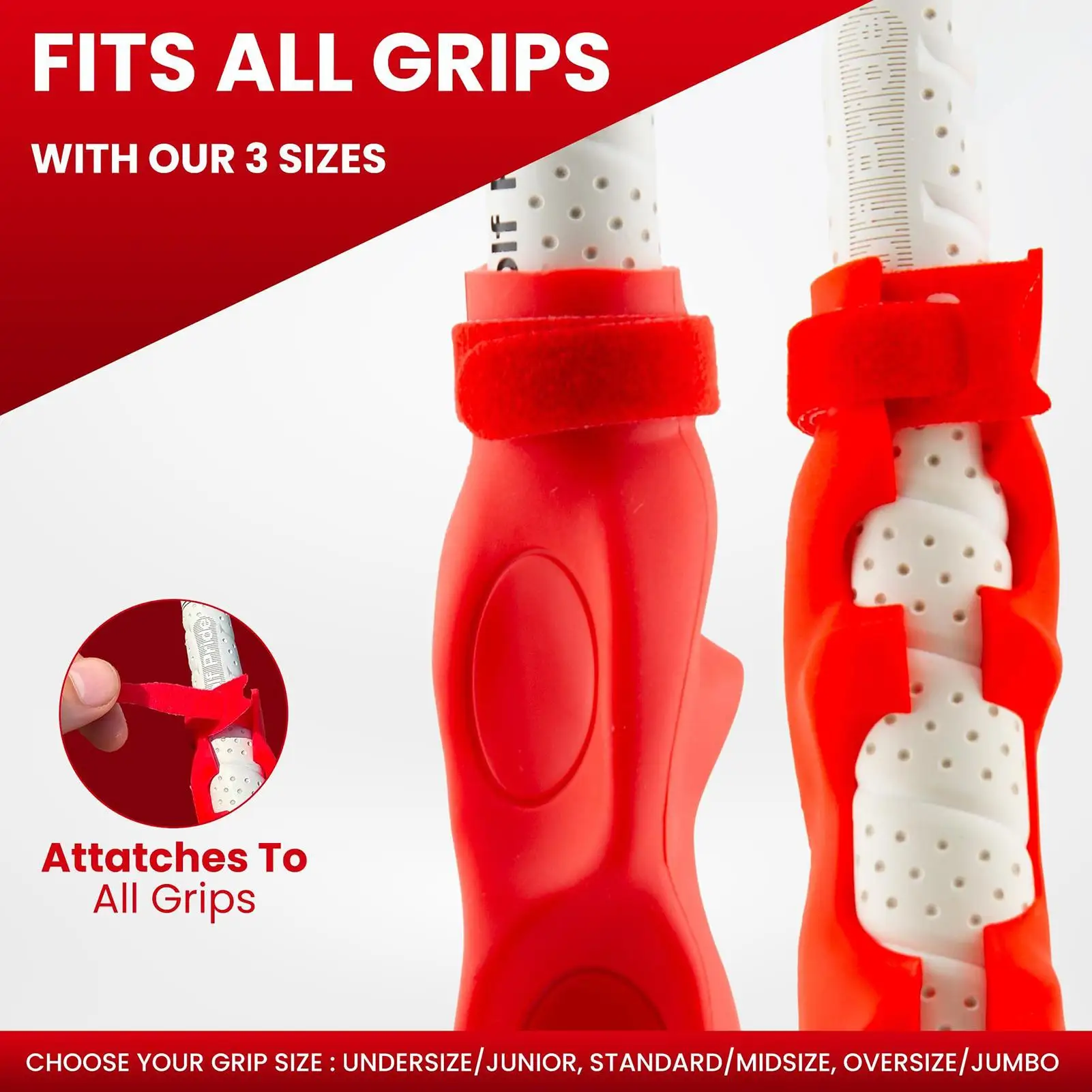 Golf Grip Aid Anti-Slip Universal Removable Silicone Correction Tool Golf Practice Correct Grip Aid for Adults Teen Golfers Men - view 3