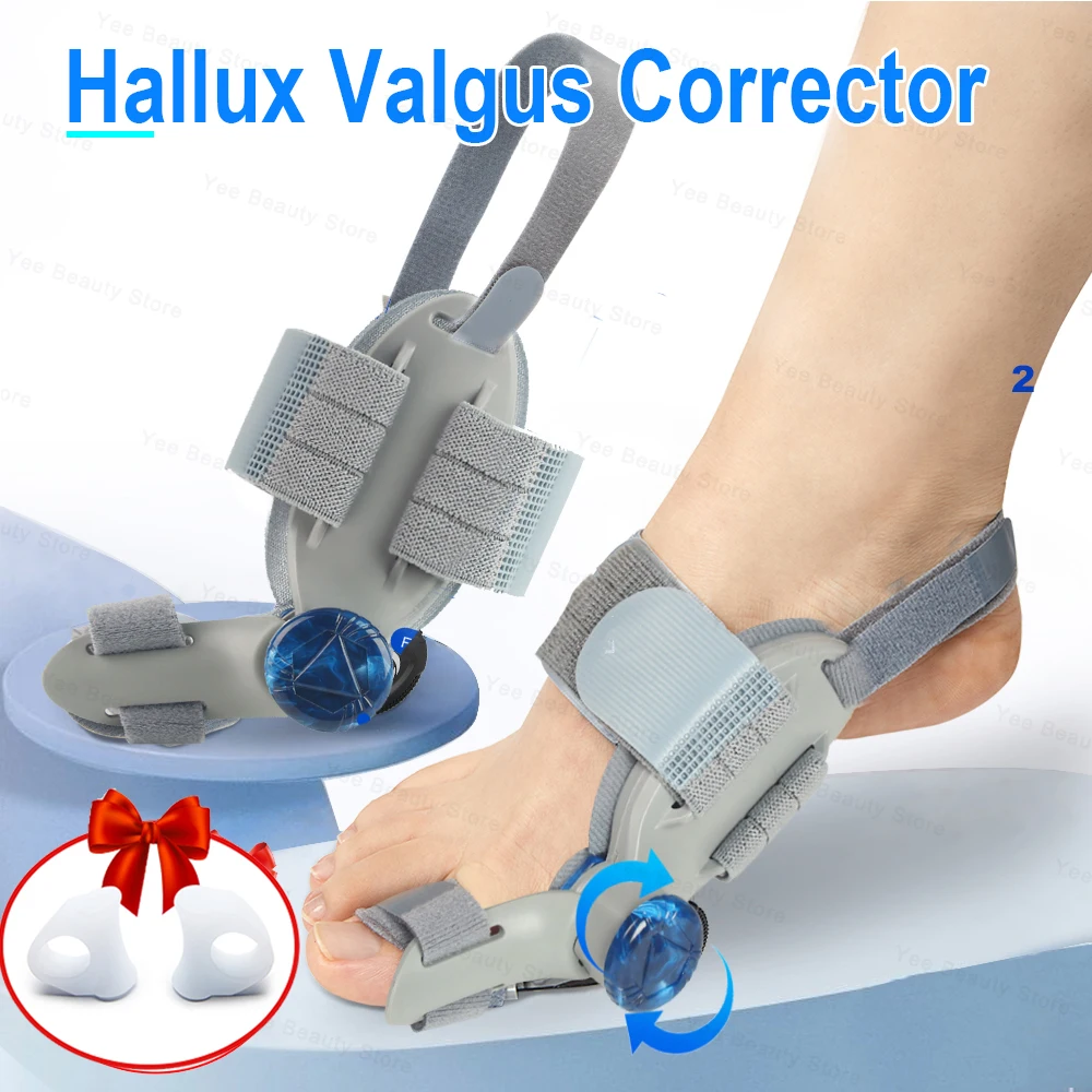 Adjustable Hallux Valgusbunion Corrector Big Toe Corrector Orthopedic Splint Finger Toe Brace Toe Separator Toes Pedicure Finger