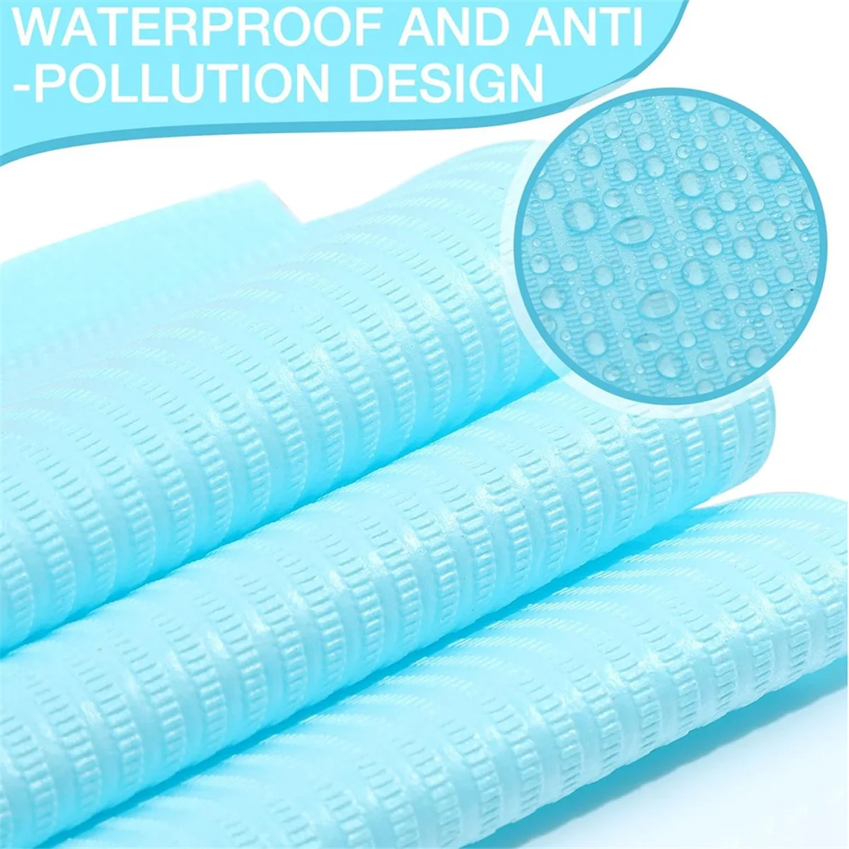 125PCS Disposable Nail Art Table Towels Mat 13 X 17inch Waterproof Nail Art Mat Paper Sheet Clean Pads Tattooing Blue