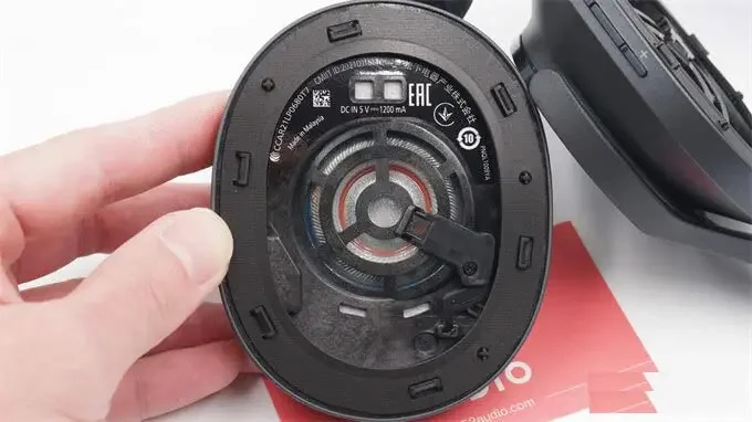 V-mota-パナソニックEAH-A800E-S、EAH-A800-S、EAH-A800-K、EAH-A800、1ペアと互換性のあるワイヤレスオーバーイヤーヘッドフォン、イヤパッド、anc