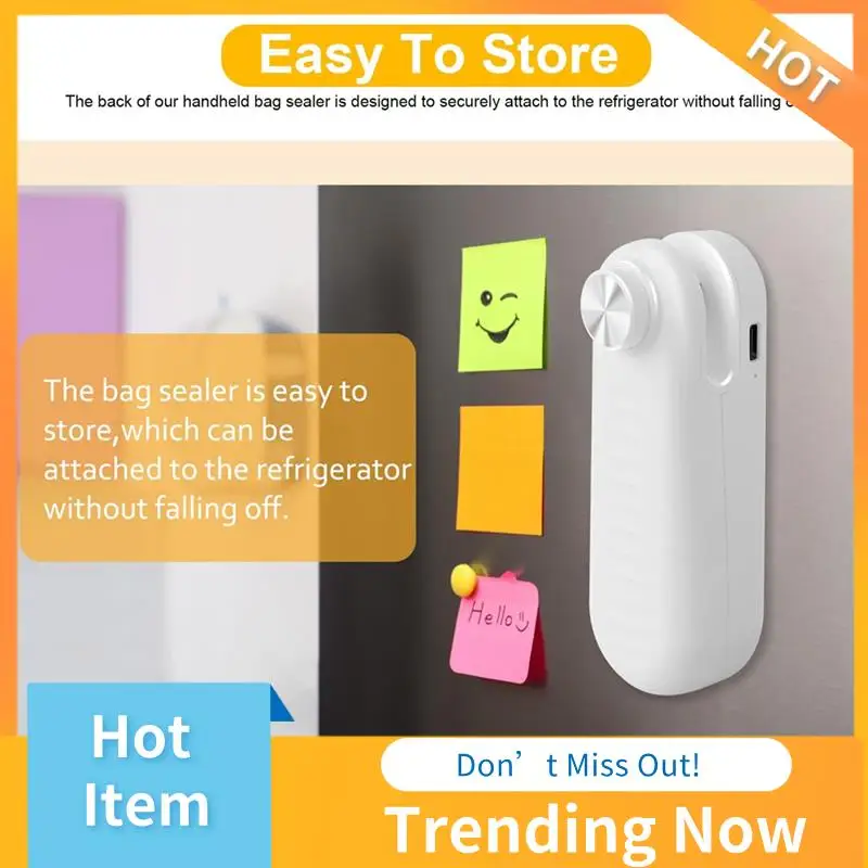 BBNV-2In1 미니 백 실러, 커터가 있는 백 실러 열 실러, 충전식 칩 백 실러 열 실러, 휴대용 백 재실러