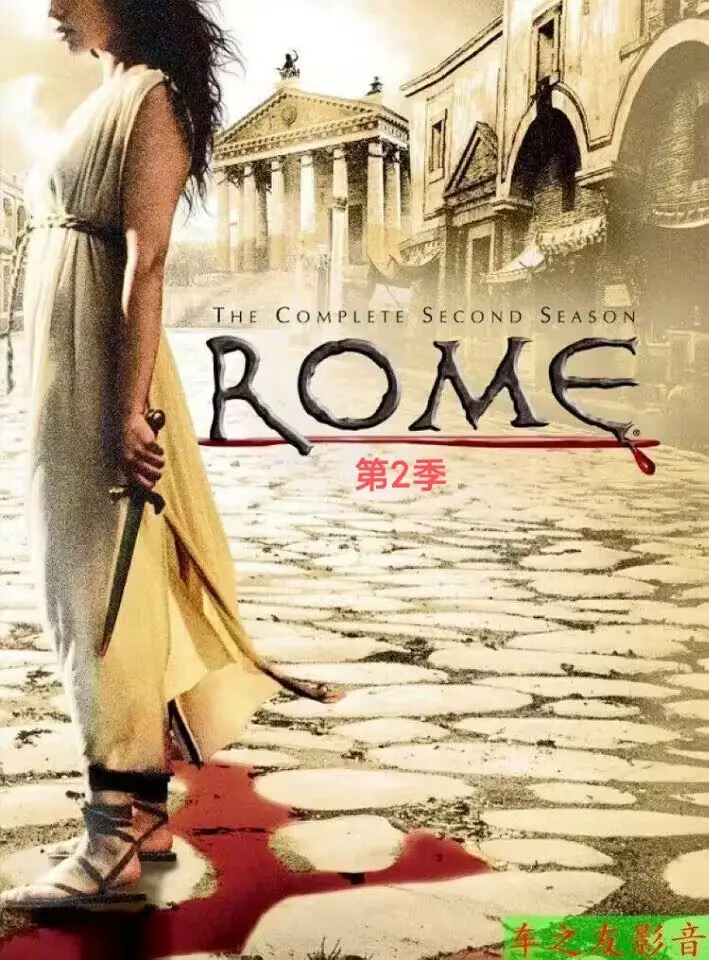 Blu-ray Disc Set for Rome Season 1 and 2 HD TV Series 6-Disc Collector’s Box Set