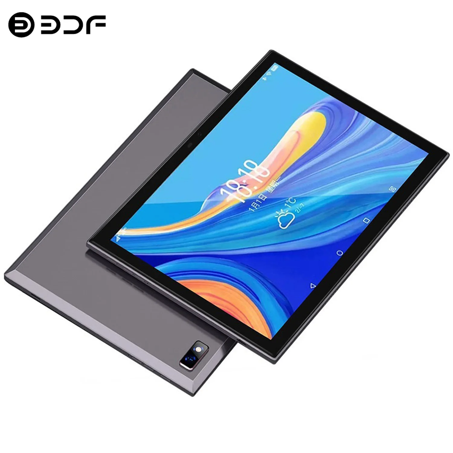 Tablet Android sottile da 10,1 pollici in metallo con Octa Core 8 GB di RAM 256 GB di ROM Dual SIM AI Speed-up Google Play 6000 mAh Tablet Android 13