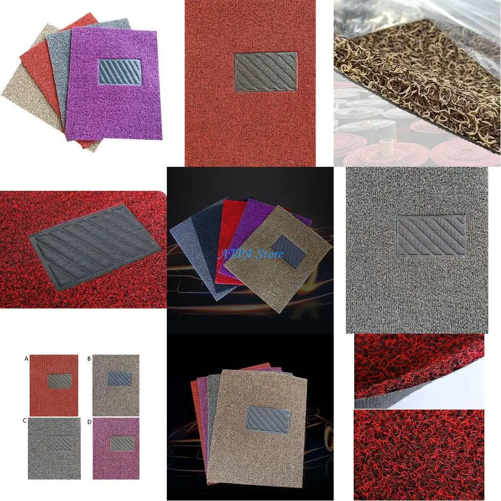 

U13C Carpet Floor Mats for Car Auto Universal Fit Front Drive for Seat for w/Heelpad Carpet Floor Mat Car Heavy Duty