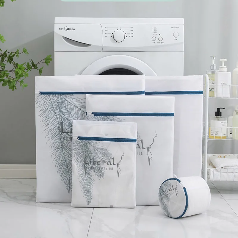 

Clothes Bra Washing Bag Protector New Style Beautiful Artistic Printing Pattern Premium Laundry Pouch For Washing Machine