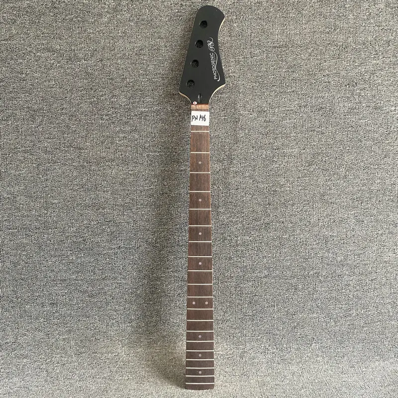 

PN146 для украшения, поврежденный 4-струнный электрический бас-гриль, клен + палисандр, 20 ладов, индивидуальный заказ для DIY