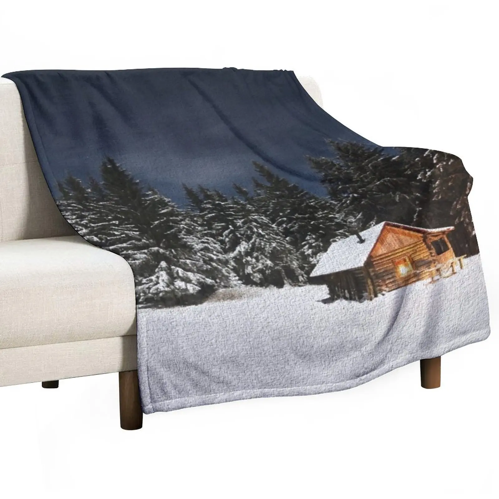 

New Winter In The Woods Throw Blanket Decorative Sofa manga Summer Beddings Blankets