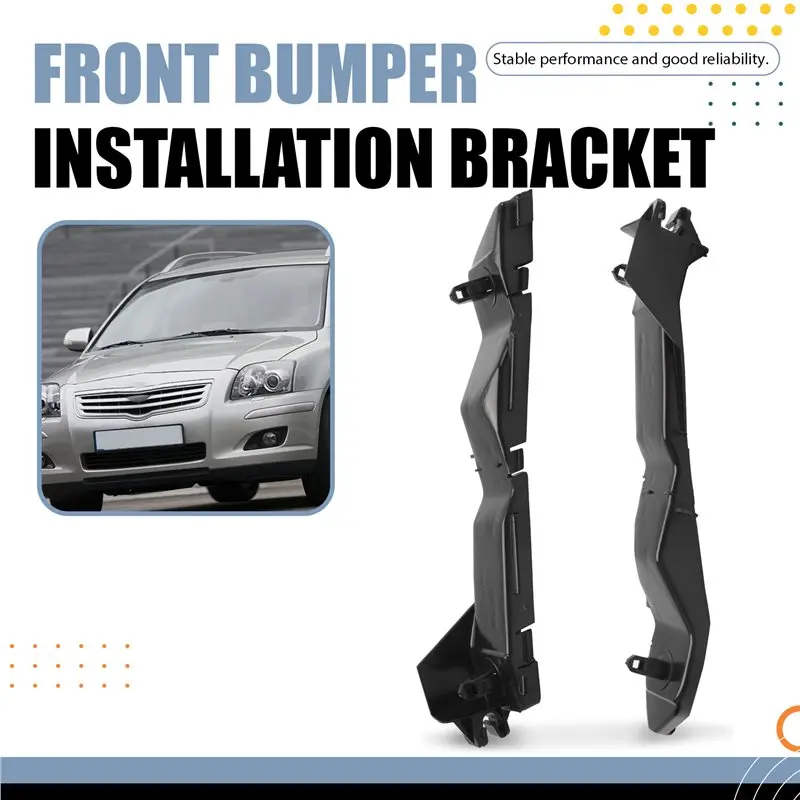 Customer Favorite 1Pair Front Bumper Mount Support Bracket For Toyota Avensis II T25 03-08 52536-05020 52535-05020 5253605020 52