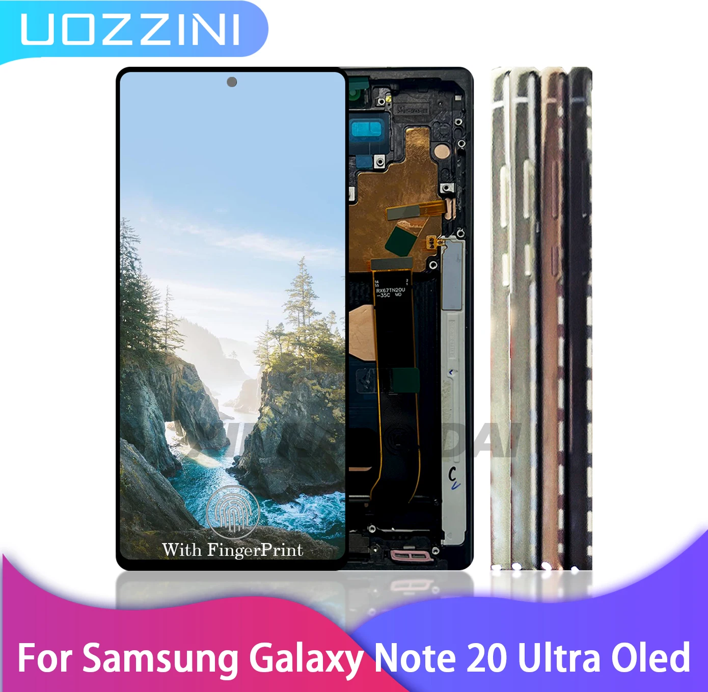 Neues 6,9-Zoll-OLED-LCD für Samsung Galaxy Note 20 Ultra N986B N986U N985 N985F SM-N986F LCD-Display