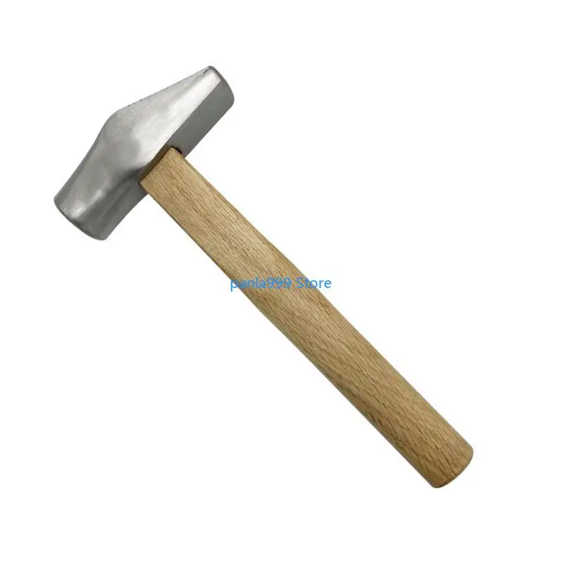 

P0RF Multipurpose Jewelry Crafting Tool Sturdy Flat Faced Hammer Practical Construction Craft Supplies for Artistics