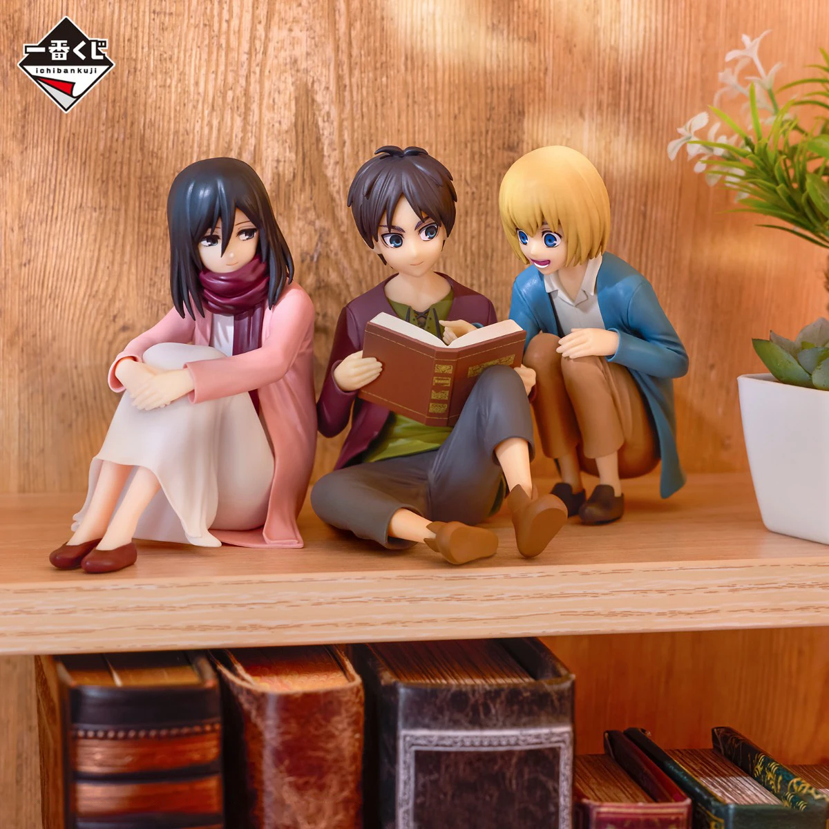 

In Stock Original Bandai Spirits Ichiban Kuji Shingeki No Kyojin The Final Season Hange Zoe Levi Eren Yeager Anime Figure Gifts