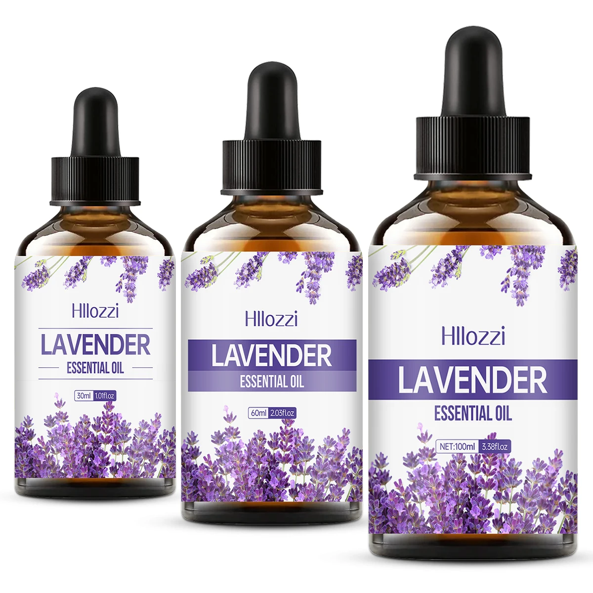 Humidificador de aceite esencial de lavanda, difusor de aroma, aceite esencial multifuncional, hidratante multiusos, 100ml/60ml/30ml