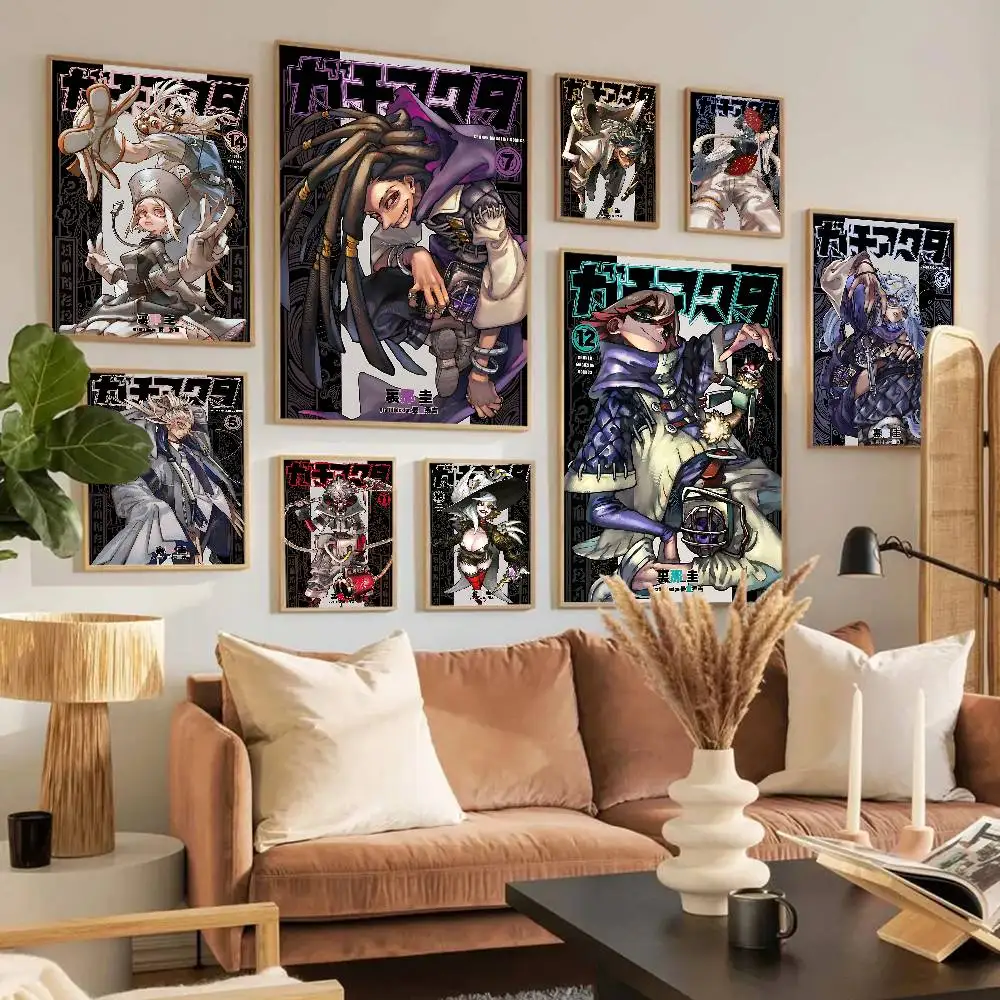 Classic Anime G-Gachiakuta Classic Vintage Posters Vintage Room Home Bar Cafe Decor Nordic Home Decor