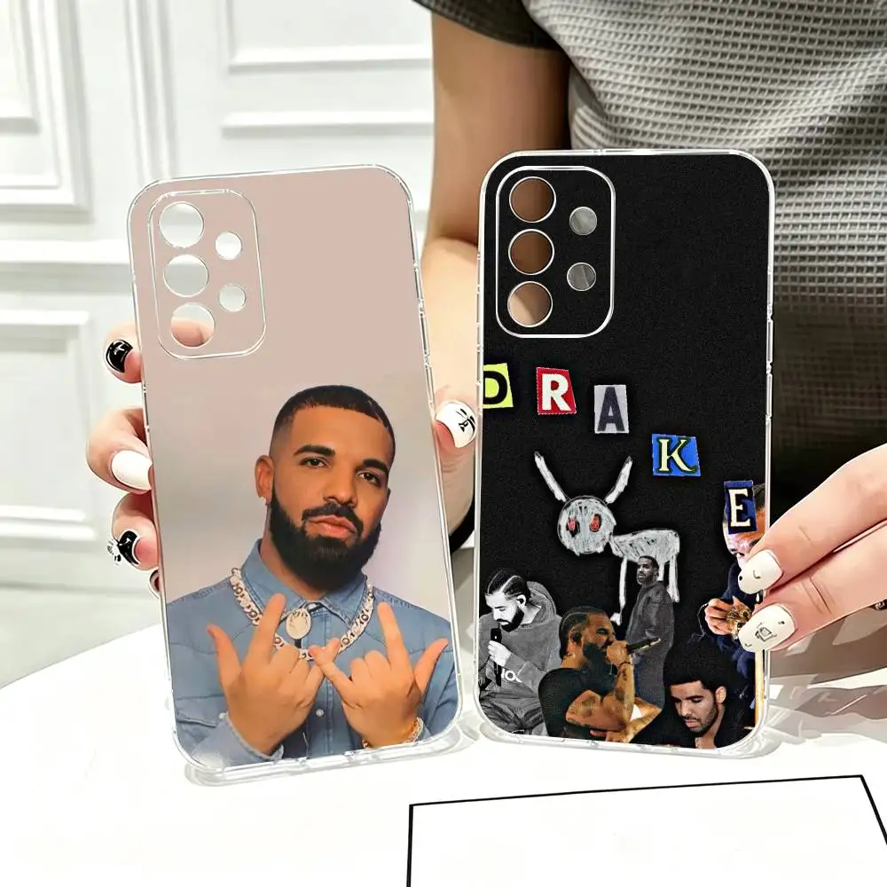 R-Rapper D-Drake Phone Case Transparent Silicone Soft For Samsung S25,S24,S21,S22,S23,S30,Ultra,S20,Plus,Fe Gift