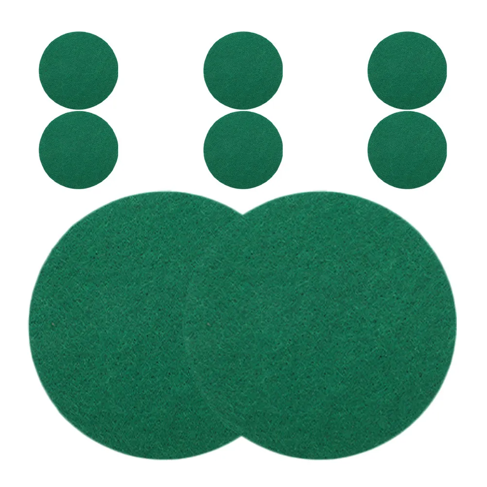 8Pcs Table Hockey Patches Replacement Pusher Pads for Mini Table Hockey Smooth Powerful Slide Pushers Pads Patch